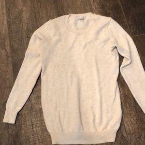 Old Navy cream crew neck sweater, sz XS